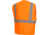 Pyramex Class 2 Solid Hi-Vis Safety Vest, Orange, Large, RVHL2920L