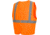 Pyramex Class 2 Solid Hi-Vis Safety Vest, Orange, Large, RVHL2920L