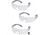 Pyramex Cortez Safety Eyewear - Black Temples Frame and Clear Lens, Pack of 3