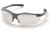 Pyramex Fortress Safety Glasses - Indoor/Outdoor Mirror Lens, Gray Frame SG3780D