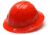 Pyramex Full Brim 4 Point Ratchet Suspension Hard Hat - Hi Vis Orange HP24141