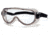 Pyramex G304 Chemical Splash Goggles w/ Neoprene Strap Frame &amp; Clear AF Lens,G304TN