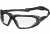 Pyramex Highlander Safety Glasses - Clear Anti-Fog Lens, Black Frame SBB5010DT