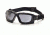 Pyramex I-Force Safety Glasses,Black Strap-Temples/Gray Anti-Fog Lens SB7020SDNT