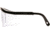 Pyramex Integra Safety Eyewear - Clear Lens, Black Frame SB410S
