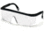 Pyramex Integra Safety Eyewear - Clear Lens, Black Frame SB410S
