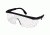 Pyramex Integra Safety Eyewear - Clear Lens, Black Frame SB410S, Single Pack
