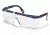 Pyramex Integra Safety Glasses - Mixed Blue Frame, Clear Lens SM410S