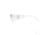 Pyramex Intruder Safety Glasses w/Clear-Uncoated Lens, Clear Frame, S4110SUC