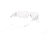 Pyramex Intruder Safety Glasses w/Clear-Uncoated Lens, Clear Frame, S4110SUC