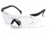Pyramex Legacy Safety Glasses - Clear w/ RX Insert Lens, Black Frame SB2310SRX