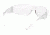 Pyramex Mini Intruder Safety Glasses - Clear Frame and Clear Lens S4110SN