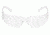 Pyramex Mini Intruder Safety Glasses - Clear Frame and Clear Lens S4110SN