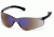 Pyramex Mini Ztek Safety Glasses - Blue Mirror Lens, Blue Mirror Frame S2575SN