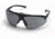 Pyramex Onix Plus Safety Glasses - Clear Anti-Fog Bottom Lens/ Gray Flip Lens Lens, Black Frame SB4920STP