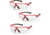 Pyramex Pink Frame/Clear Lens, Pack of 3