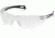 Pyramex PMXSlim Safety Glasses, Matte Black Frame &amp; Clear Anti-Fog Lens SB7110ST