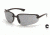 Pyramex Protocol Safety Glasses, Black Frame, Gray Lens SB6220D
