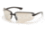 Pyramex Protocol Safety Glasses, Black Frame, Indoor/Outdoor Mirror Lens SB6280D