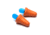 Pyramex Push-In Disposable Earplug, Orange, DP3000