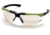 Pyramex Reatta Safety Eyewear - Indoor/Outdoor Mirror Lens, Green-Charcoal Frame SGC4880D