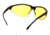 Pyramex Rendezvous Safety Glasses - Amber Lens, Black Frame SB2830S