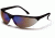Pyramex Rendezvous Safety Glasses - Blue Mirror Lens, Black Frame SB2875S