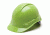 Pyramex Ridgeline HP44 Hard Hat,Cap-Style 4 Point Ratchet Suspension,Hi Vis Green HP44131