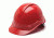 Pyramex Ridgeline Vented Cap Helmet, RED, Box HP44120V
