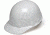 Pyramex Sleek Shell Cap Style 4 Point Ratchet Suspension Hard Hat - White HPS14110