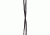 Pyramex Slip On Rubber Tip Breakaway Cord - Black CORDS8A
