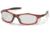 Pyramex Solara Safety Glasses - Clear Lens, Trans Orange Frame STO4310D