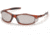 Pyramex Solara Safety Glasses - Indoor/Outdoor Mirror Lens, Trans Orange Frame STO4380D
