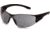 Pyramex Trulock Safety Glasses w/Gray Anti-Fog Lens, Black, SB9520ST