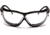 Pyramex V2G Safety Glasses w/Clear H2MAX Anti-Fog Lens, Black, GB1810STM