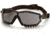 Pyramex V2G Safety Glasses w/Gray H2MAX Anti-Fog Lens, Black, GB1820STM