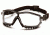 Pyramex V2G Safety Glasses - Clear Anti-Fog Lens, Black Frame GB1810ST