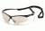 Pyramex Wildfire Safety Glasses, Indoor/Outdoor Mirror Lenses with Cord SB6380SP