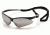 Pyramex Wildfire Safety Glasses, Silver Mirror Lenses with Cord SB6370SP