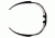 Pyramex Wildfire Safety Glasses, Silver Mirror Lenses with Cord SB6370SP