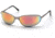 Pyramex Zone II Metal Safety Glasses - Ice Orange Mirror Lens, Gun Metal Frame SGM3345E