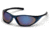 Pyramex Zone II Safety Eyewear - Blue Mirror Lens, Blue Wood Frame SBW3375E