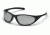 Pyramex Zone II Safety Glasses - Silver Mirror Lens, Matte Black Frame SB3370E