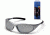 Pyramex Zone II Safety Glasses - Silver Mirror Lens, Silver Frame SS3370E3