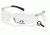 Pyramex Ztek Readers Glasses - Clear + 2.5 Lens, Clear Frame S2510R25