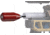 Q The Fix Bore Guide, Red, ACC-FIX-BORE-GUIDE
