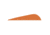 Q2i Duravane-II Vanes, Neon Orange 3 in. 100 pk. Q2i11044