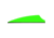 Q2i Fusion X-II SL Vanes 2.1 in. 100 pk., Neon Green 1001236