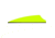 Q2i Fusion X-II SL Vanes 2.1 in. 100 pk., Neon Yellow 1001239