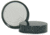 Qorpak Black Phenolic Screw Caps, Pulp/Vinyl Liner, Qorpak 5002/12, Pack of 12